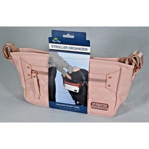 NEW Pink Itzy Ritzy Travel Stroller Caddy Organizer Phone